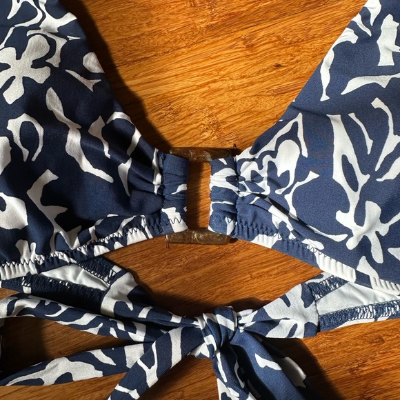 Helen Jon Palm Tortoise Beach Pattern Swimsuit Medium Perfect Condition Bikini - Picture 4 of 7